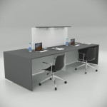 Polo Front Desk Anthracite