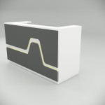 Ritim Front Desk White