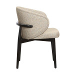 AKS 462 Drvena Fotelja Krem