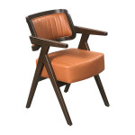 AKS 585 Drvena Fotelja – Taba (Boja Duvana)