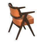 AKS 585 Drvena Fotelja – Taba (Boja Duvana)