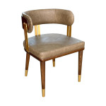 AKS 590 Drvena Fotelja Vizon