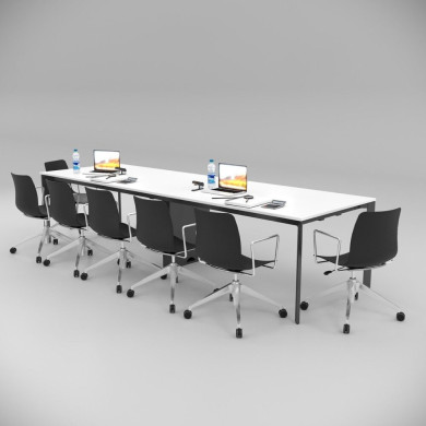 Corner Sto za Sastanke Beli