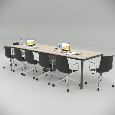 Ear Stol za Sastanke sa Srednjom Nogom (Hrast)