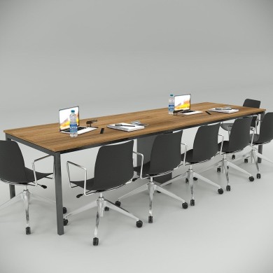 Ear Stol za Sastanke sa Srednjom Nogom (Orah)