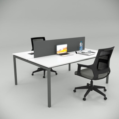 Ear Dvojna Radna Stanica Bela