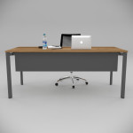 Corner Desk Walnut