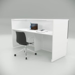 Ritim Front Desk White