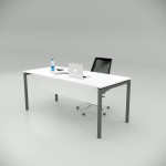 Ear Study Desk White