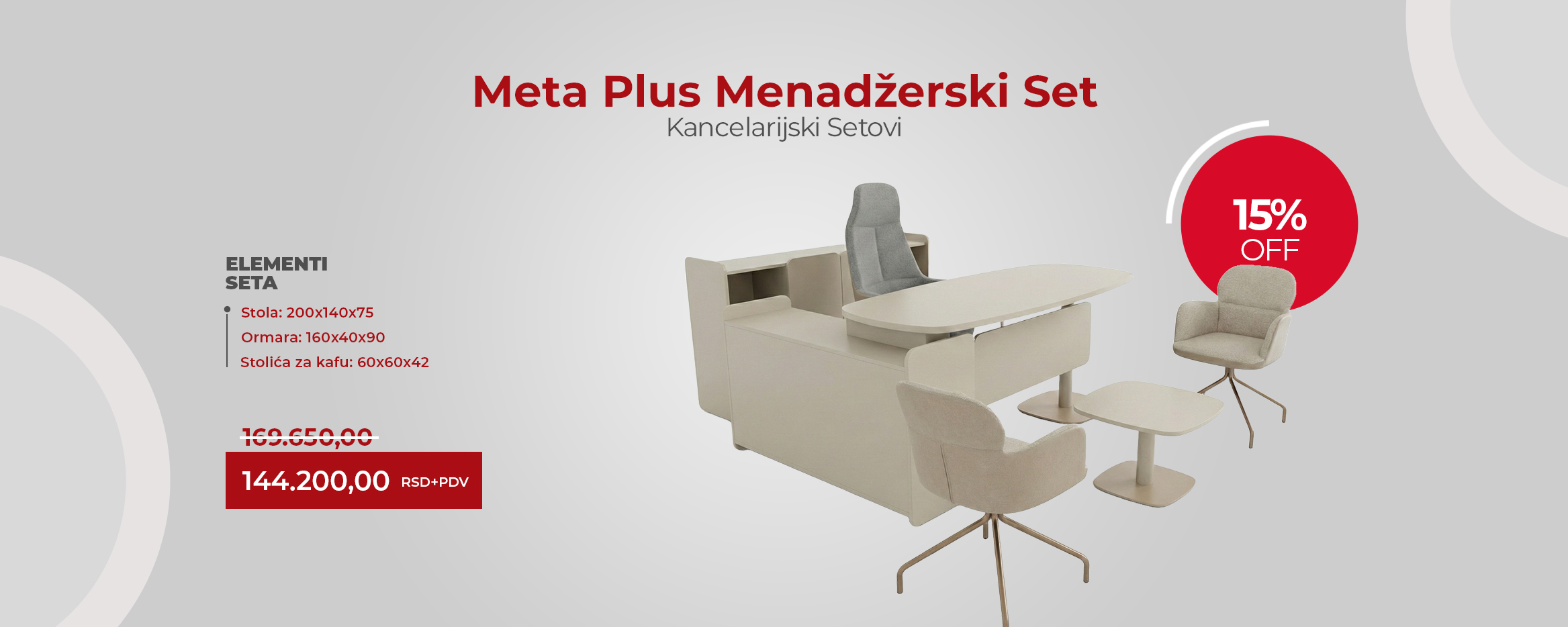 Meta Plus Menadžerski Set