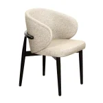 AKS 462 Drvena Fotelja Krem