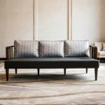KNP 1487 Wooden Sofa