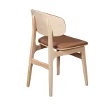 AS 363 Wooden Chair – Brown