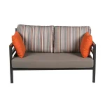 The SM 931 Aluminium Two Seater Sofa