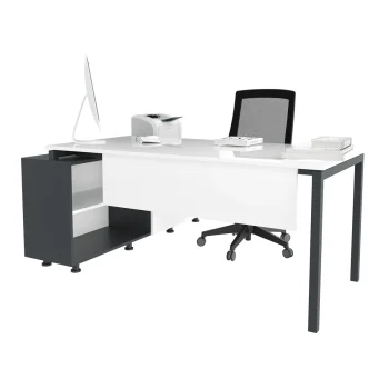 EAR  Radni sto sa dužom integrisanom komodom