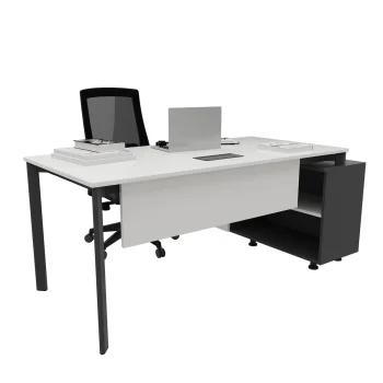 EAR Radni sto sa kraćom integrisanom komodom