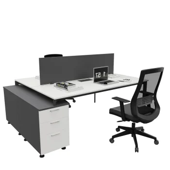 VEGA Radna stanica za 2 osobe sa integrisanom komodom